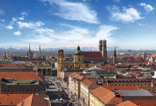 Nr. 1954 Muenchen Alpenpanorama Foto Thomas Klinger