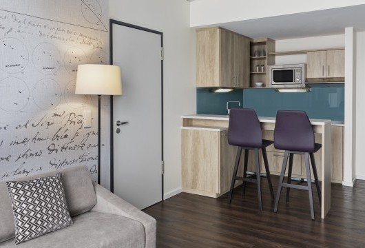 Apartment mit Küche für Langzeitaufenthalt in München
