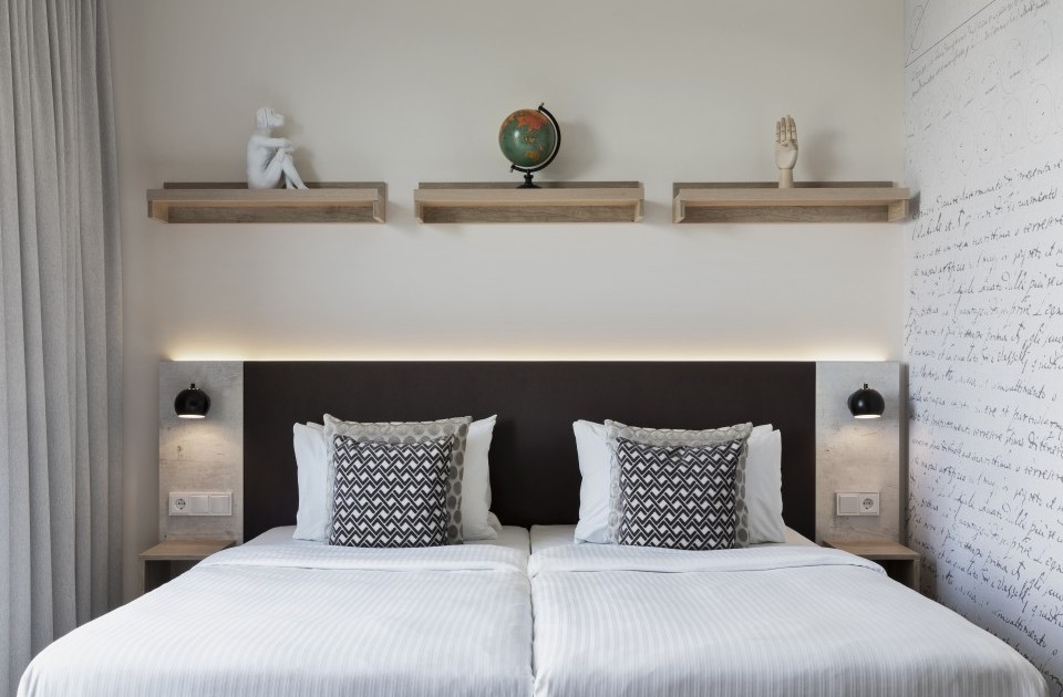 Doppelbett in Superior-Zimmer