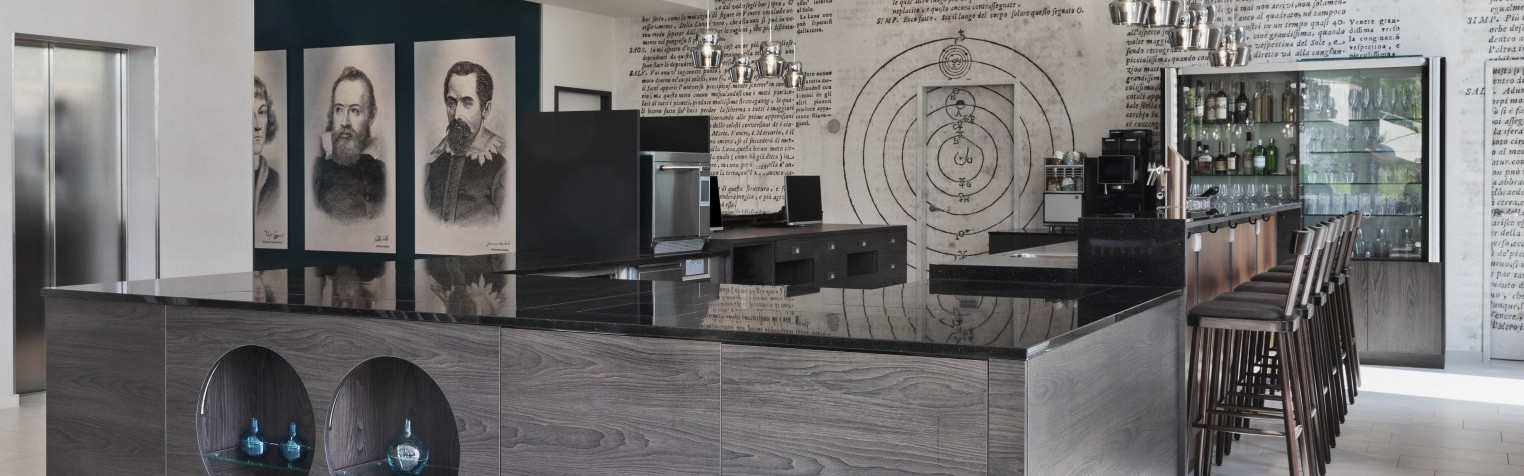 Aufenthaltsraum mit Lounge-Möbeln